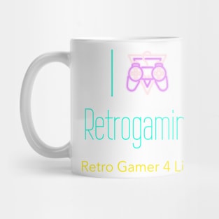 Retro Gamer Logo 13 Mug